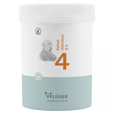 BIOCHEMIE Pflüger 4 Kalium chloratum D 6 Tabletten, 1000 St