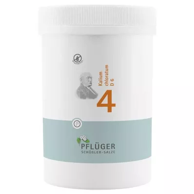 BIOCHEMIE Pflüger 4 Kalium chloratum D 6 Tabletten, 4000 St BIOCHEMIE Pflüger 4 Kalium chloratum D 6 Tabletten, 4000 St