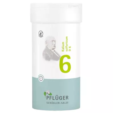 BIOCHEMIE Pflüger 6 Kalium sulfuricum D 6 Tabl., 400 St