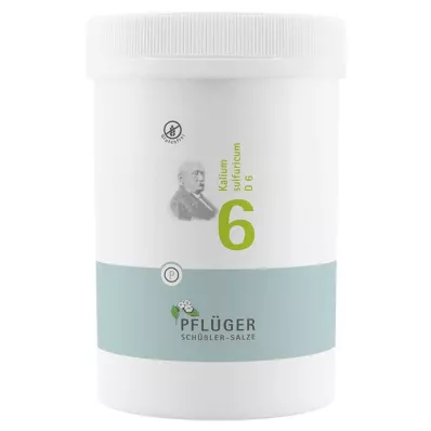BIOCHEMIE Pflüger 6 Kalium sulfuricum D 6 Tabl., 4000 St BIOCHEMIE Pflüger 6 Kalium sulfuricum D 6 Tabl., 4000 St