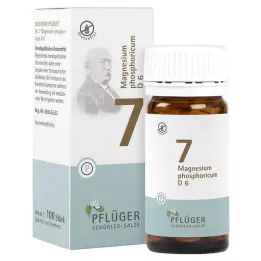 BIOCHEMIE Pflüger 7 Magnesium phosphoricum D 6 Tab, 100 St