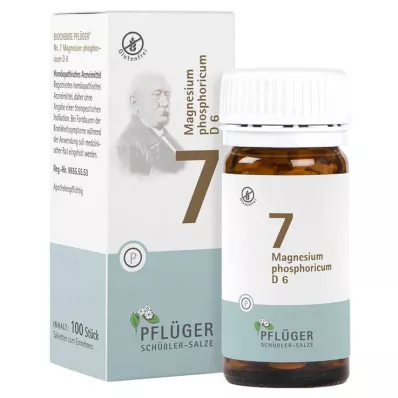 BIOCHEMIE Pflüger 7 Magnesium phosphoricum D 6 Tab, 100 St BIOCHEMIE Pflüger 7 Magnesium phosphoricum D 6 Tab, 100 St