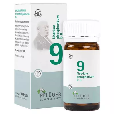 BIOCHEMIE Pflüger 9 Natrium phosphoricum D 6 Tabl., 100 St