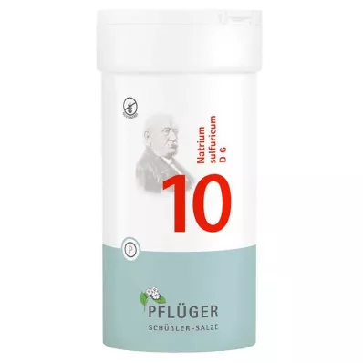 BIOCHEMIE Pflüger 10 Natrium sulfuricum D 6 Tabl., 400 St BIOCHEMIE Pflüger 10 Natrium sulfuricum D 6 Tabl., 400 St