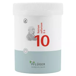 BIOCHEMIE Pflüger 10 Natrium sulfuricum D 6 Tabl., 1000 St