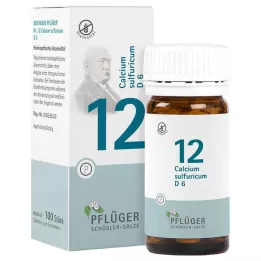BIOCHEMIE Pflüger 12 Calcium sulfuricum D 6 Tabl., 100 St