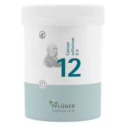 BIOCHEMIE Pflüger 12 Calcium sulfuricum D 6 Tabl., 1000 St