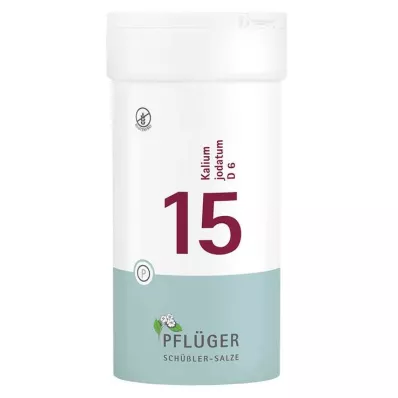 BIOCHEMIE Pflüger 15 Kalium jodatum D 6 Tabletten, 400 St