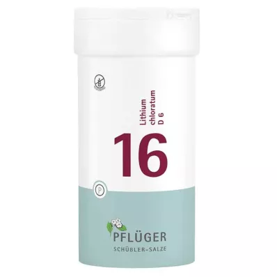 BIOCHEMIE Pflüger 16 Lithium chloratum D 6 Tabl., 400 St
