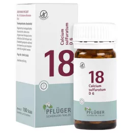 BIOCHEMIE Pflüger 18 Calcium sulfuratum D 6 Tabl., 100 St