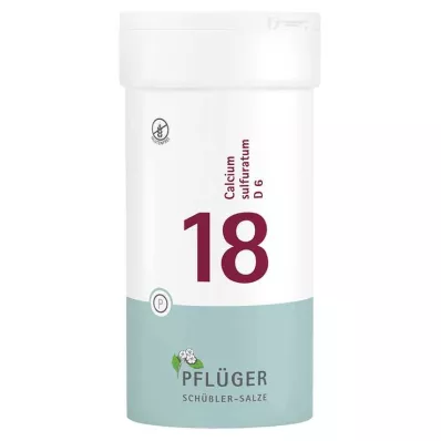 BIOCHEMIE Pflüger 18 Calcium sulfuratum D 6 Tabl., 400 St