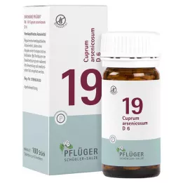 BIOCHEMIE Pflüger 19 Cuprum arsenicosum D 6 Tabl., 100 St