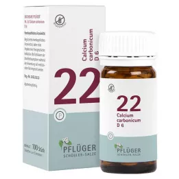 BIOCHEMIE Pflüger 22 Calcium carbonicum D 6 Tabl., 100 St