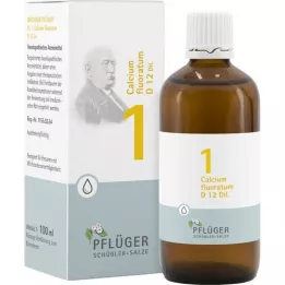 BIOCHEMIE Pflüger 1 Calcium fluoratum D 12 Tropfen, 100 ml