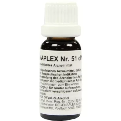 REGENAPLEX Nr.51 dN Tropfen, 15 ml