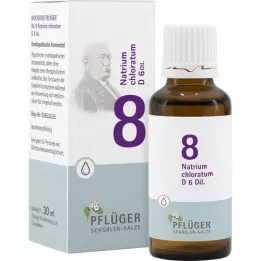 BIOCHEMIE Pflüger 8 Natrium chloratum D 6 Tropfen, 30 ml