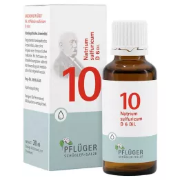 BIOCHEMIE Pflüger 10 Natrium sulfuricum D 6 Tropf., 30 ml