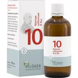 BIOCHEMIE Pflüger 10 Natrium sulfuricum D 6 Tropf., 100 ml