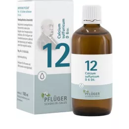 BIOCHEMIE Pflüger 12 Calcium sulfuricum D 6 Tropf., 100 ml