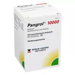 PANGROL 10.000 Hartkps.m.magensaftr.überz.Pell., 100 St