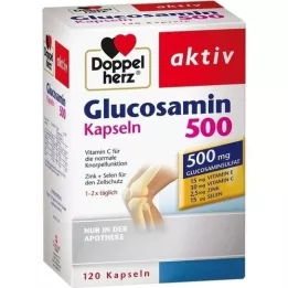 DOPPELHERZ Glucosamin 500 Kapseln, 120 St