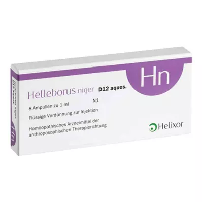 HELLEBORUS NIGER D 12 aquos.Ampullen, 8 St