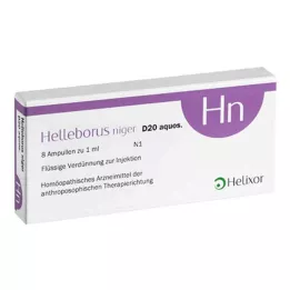 HELLEBORUS NIGER D 20 aquos.Ampullen, 8 St