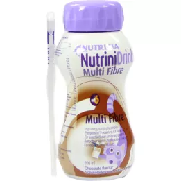 NUTRINIDRINK MultiFibre Schokaladengeschmack, 200 ml