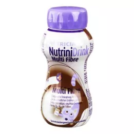 NUTRINIDRINK MultiFibre Schokaladengeschmack, 200 ml
