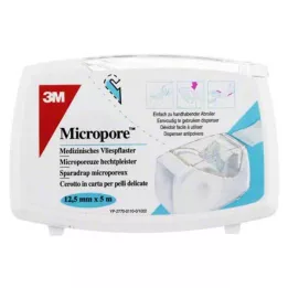 MICROPORE Vliespfl.1,25 cmx5 m m.Abr.1530NP-0SD, 1 St