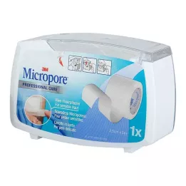 MICROPORE Vliespfl.2,5 cmx5 m m.Abr.1530NP-1SD, 1 St