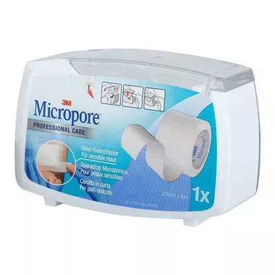 MICROPORE Vliespfl.2,5 cmx5 m m.Abr.1530NP-1SD, 1 St
