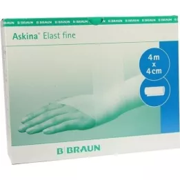 ASKINA Elast Fine Binde 4 cmx4 m lose, 20 St