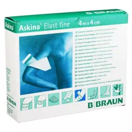 ASKINA Elast Fine Binde 4 cmx4 m lose, 20 St