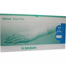 ASKINA Elast Fine Binde 8 cmx4 m lose, 100 St