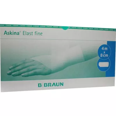 ASKINA Elast Fine Binde 8 cmx4 m lose, 100 St ASKINA Elast Fine Binde 8 cmx4 m lose, 100 St