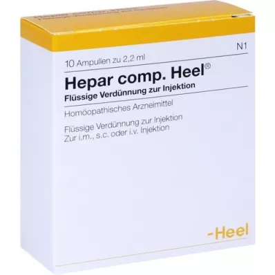 HEPAR COMP.Heel Ampullen, 10 St