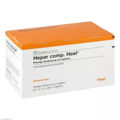 HEPAR COMP.Heel Ampullen, 50 St
