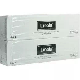 LINOLA Creme, 2X250 g