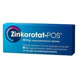 ZINKOROTAT POS magensaftresistente Tabletten, 20 St