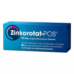 ZINKOROTAT POS magensaftresistente Tabletten, 50 St