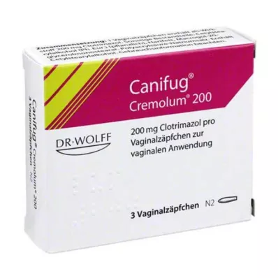 CANIFUG Cremolum 200 Vaginalsuppositorien, 3 St CANIFUG Cremolum 200 Vaginalsuppositorien, 3 St
