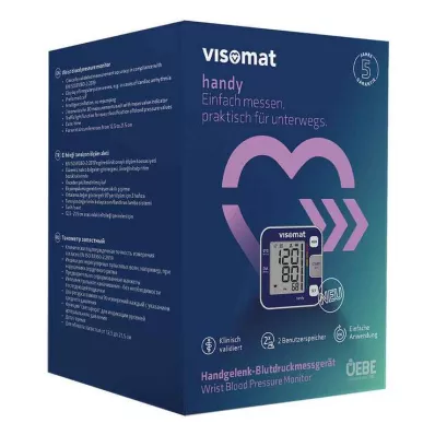 Visomat handy Handgelenk Blutdruckmessgerät, 1 St Visomat handy Handgelenk Blutdruckmessgerät, 1 St