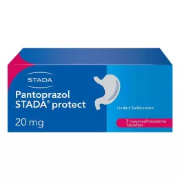 Pantoprazol STADA protect 20 mg magensaftresistent Tabletten, 7 St