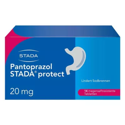 PANTOPRAZOL STADA protect 20 mg magensaftres.Tabl., 14 St