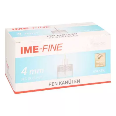 IME-fine Universal Pen Kanüle 31 G 4 mm, 100 St