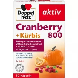 DOPPELHERZ Cranberry+Kürbis Kapseln, 30 St