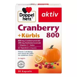 DOPPELHERZ Cranberry+Kürbis Kapseln, 30 St