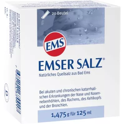 EMSER Salz 1,475 g Pulver, 20 St