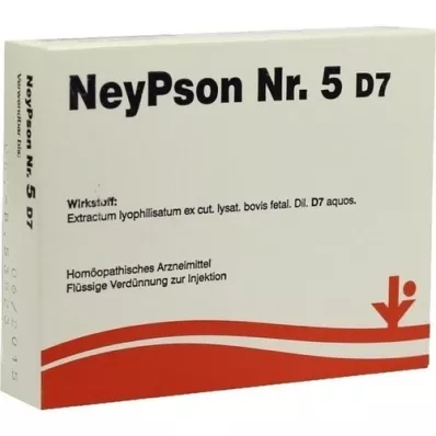 NEYPSON Nr.5 D 7 Ampullen, 5X2 ml